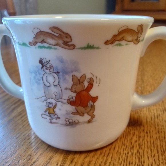 Royal Doulton Bunnykins Double Handled Mug - Picture 2 of 4